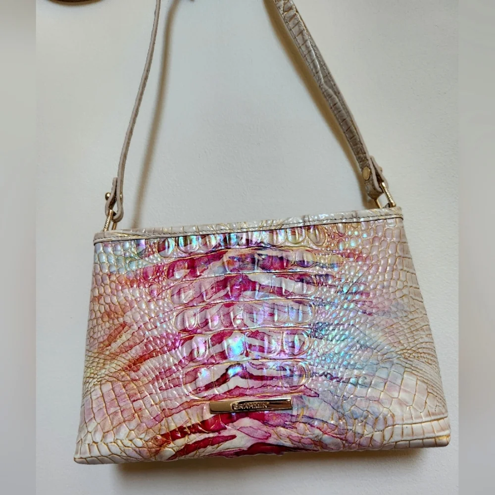 New With Tags Brahmin Lorelai Entice Ombre Melbourne bag - Picture 4 of 10
